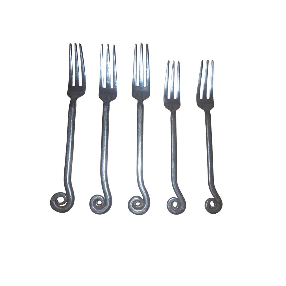 Pottery Barn Fiddlehead Forks